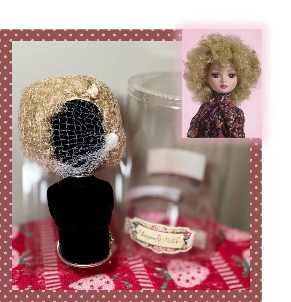 Ellowyne Wilde Wheat Blonde Wig 16" Tonner Imagination 6/7 Evangeline Ghastly